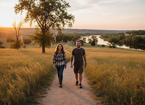 Fort Abraham Lincoln State Park Trail